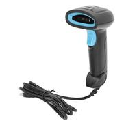 Adfaga 1D Barcode Scanner Handheld USB CCD Barcode Reader Fast Accurate Red LED Light Scanning Gun for Supermarket Warehouse Logistics ABS PC Material with 200 Scans per Second