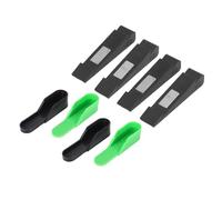 Adfaga 2 Sets 2mm Ultra Thin Slicing Aid Kitchen Assistant Tool for Carrots Cucumbers Potatoes with Non Slip Base Premium ABS Material for Home Cooking and Meal Prep