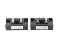 Adfaga 2PCS Bridge Rectifier MDQ60A 1600V High Power Diode Module with Isolated Mounting Base and Heat Sink for PWM Inverter Battery Charging Power Conversion