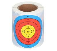 Adfaga 3 Inches Self Adhesive Target Stickers 200 Sheets High Visibility Bright Fluorescent Splatter Goals for Archery Training Practice Portable Lightweight Durable