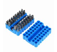 Adfaga 33Pcs Professional Precision Screwdriver Bits Set Security Hollow Repair Tool Kit for Electronics Watches Phones Made of Vanadium Steel with Plastic Storage Case
