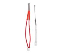 Adfaga 3D Printer Heating Rod Thermistor Kit 24V 40W High Temperature Heating Tube with 100K 3950B Thermistor for Sermoon V1 V1 Pro Metal Durable Replacement Part