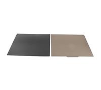 Adfaga 3D Printer Spring Steel Build Plate Double Sided PEI Textured Surface Flexible Removable Heat Platform for CR10 S4 410x410mm