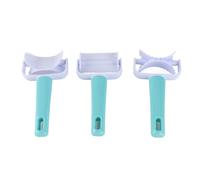 Adfaga 3Pcs Professional Dough Roller Set Multi Function Baking Tools for Pastry Wonton Biscuit Cookies Cake Making Plastic Kitchen Accessories