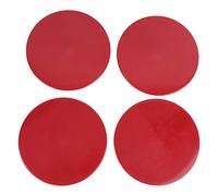 Adfaga 4 Pack Fitness Discs ABS Slider Plates for Full Body Workout Core Training Balance Exercise Home Gym Equipment Non Slip Surface 17.7cm Diameter
