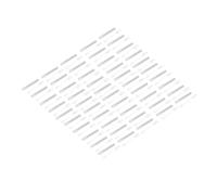 Adfaga 50Pcs Bubble Wands Transparent Leakproof Lightweight Bubble Blowing Sticks for Weddings Parties Events Bulk Pack Durable Plastic Bubble Toys