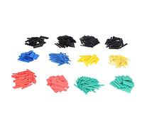 Adfaga 530Pcs Heat Shrink Tube Assortment Kit Nylon Electrical Wire Wrap Set for DIY Electronics Repair with Multiple Sizes Colors Flame Retardant Tubing