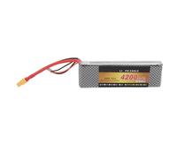 Adfaga 7.4V RC Drone Lithium Battery 2S 4200mAh 25C XT60 Long Lasting Replacement Power Source For RC Airplane Helicopter Car