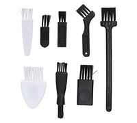 Adfaga 8pcs Electric Cleaning Brush Set with Soft Nylon Non Slip Handle for Maintenance Computer Cleaning Household Appliances Care Premium PP Material