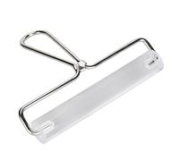 Adfaga Acrylic Roller for Pottery Clay Stainless Steel Handle NonStick Ceramic Craft DIY Tool Rolling Stamping Embossing Baking Sugar Art (15cm Roller)