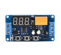 Adfaga Adjustable Cycle Timer Control Relay Time Delay Switch Module 3V to 7V Low Voltage Powered for Motors Lights Pumps LED Strips Industrial Use