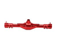 Adfaga Aluminum Alloy Axle Housing Bridge Heavy Duty Upgrade Kit Precision Machined Replacement Part for LOSI SUPER BAJA REY 2 0 1/6 Scale RC Car Durable Lightweight Performance En (Red)