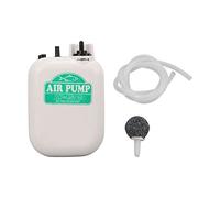Adfaga Aquarium Air Pump Battery Powered Portable Oxygen Pump with Hose and Bubble Stone for Fish Tank Outdoor Fishing Traveling Moving Bait Cooling Power Outages Quiet Mini Aerato