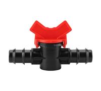 Adfaga Aquarium Water Flow Control Valve Plastic Hose Pipe Connector 3 Sizes Adjustable Fish Tank Valve for Freshwater Saltwater Tanks 1/4 1/2 3/4 Inch (6 points equal diameter regulating valve)