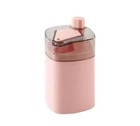 Adfaga Automatic Pop Up Toothpick Holder Durable Plastic Kitchen Toothpick Dispenser Large Capacity Toothpick Container for Home Restaurant Dining Room Easy Clean Compact Design (Pink)