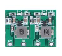 Adfaga Battery Active Balancer Board High Performance Lithium Battery Inductance Active Equalizer Energy Transfer Board for Ternary Lithium Iron Batteries Plastic 22x16x4mm 2 Strin (3S)