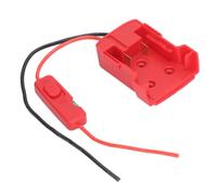 Adfaga Battery Adapter Dock Power Connector ABS Plastic 18V Output with 30A Holder for B2 HB3 B4 B5 HB6 HB8 HB12 Lithium Ion Batteries DIY Robotics Projects