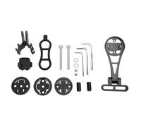 Adfaga Bike Computer Mount Aluminum Alloy Handlebar Stem Universal Cycling GPS Holder for Cateye Bryton Road Mountain Bikes Accessories