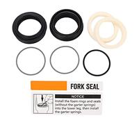 Adfaga Bike Front Fork Oil Seals Kit Premium Shock Suspension Replacement Professional Grade Oil Seal Rings for ROCKSHOX 35mm Inner Tube Bicycle Forks