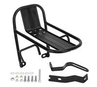 Adfaga Bike Front Rack Aluminum Alloy Luggage Carrier Racks Lightweight Durable Mountain Bike Front Rack for Cycling Commuting Outdoor Adventures Road Bikes Touring Bikes