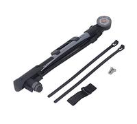 Adfaga Bike Tire Pump Inflator High Pressure 120PSI Portable with Gauge Real Time Display Aluminum Alloy Mini Bike Pump for Bikes Motorcycles Electric Bikes Sports Balls