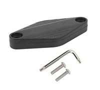 Adfaga Bike Tracker Protective Cover Anti Theft Hidden ABS Plastic Mount for Road Bikes Mountain Bikes Black 65mm Installation Hole Includes Wrench Screws