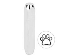Adfaga Carbon Steel Stamp Punch Tool Professional Electroplated Embossing Stamping Set for DIY Leather Wood Jewelry Crafting 6mm 1/4in Hardness 48 52 Degrees Chrome Plating Surface ((6) paw)