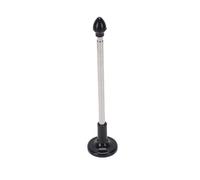 Adfaga Club Face Alignment Stick Club Chipping Exercise Aid Direction Indicator for Training Golfers Adjustable Length Durable ABS Plastic Stainless Steel Black 16cm to 26.5cm