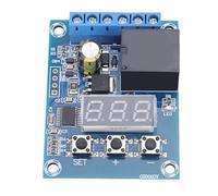 Adfaga DC 12V Voltage Detection Relay Module with LED Display 0 to 99.9V Monitoring Range Upper Lower Limit Detection for Industrial Automation Power Systems Home Appliances PCB Bo