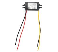 Adfaga DC Converter Module 24V to 12V Ultra Thin High Efficiency Voltage Regulator for Automotive LED Lights Security Systems Electrical Devices 36W Power PP Case