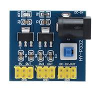 Adfaga DC DC Power Converter Module 3.3V 5V 12V Output Voltage Regulator Board with LED Indicator Compact Multi Output Converter for Electronics Projects and DIY Circuits