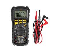 Adfaga Digital Multimeter True RMS 6000 Counts LCD Backlight Auto Ranging Multifunction Voltmeter Ammeter Ohmmeter Capacitance Tester for Electricians Technicians Engineers Black 4