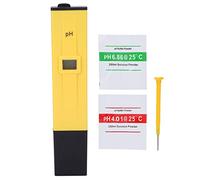 Adfaga Digital PH Meter Tester Portable Water Quality Testing Tool for Hydroponics Swimming Pool Wine Brewing and Drinking Water ABS Material with Automatic Temperature Compensatio