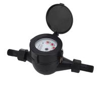 Adfaga DN15 Water Meter Dry Flow Coupling Transmission Plastic Case for Indoor Outdoor Use in Factory Office Building Property Apartment