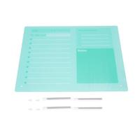 Adfaga Dry Erase Planner Board Large Acrylic Desktop Calendar to Do List Schedule Board with Stand for Office Home | Reusable Writing | Includes 2 Boards 4 Rods 4 Screws (40 * 30cm)