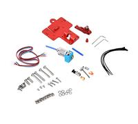 Adfaga Dual Gear Extruder Plate High Precision CNC Machined Mounting Support Kit with Heat Resistant Alumina for Ender 5 Series 3D Printers Complete Installation Accessories Includ