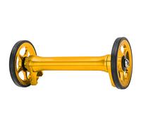 Adfaga Easy Wheels Extension Bar High Strength Lightweight Aluminum Alloy Telescopic Folding Bike Rod 3sixty Folding Cycle Accessories Durable Support Bar (Gold)