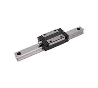Adfaga EGH20CA Linear Rail Guide High Precision Motion Shaft Guideway with Slide Block for CNC Machines 3D Printers Industrial Automation Bearing Steel Construction (200mm)