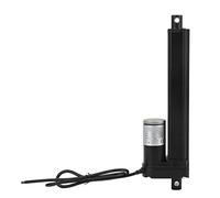 Adfaga Electric Linear Actuator Heavy Duty 3000N Thrust 12V DC Motion Cylinder with IP54 Protection for Robot Automation Industrial Lifting Systems Zinc Alloy Aluminum Alloy Constr (200mm)