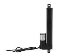 Adfaga Electric Linear Actuator Heavy Duty 3000N Thrust 12V DC Motion Cylinder with IP54 Protection for Robot Automation Industrial Lifting Systems Zinc Alloy Aluminum Alloy Constr (100mm)