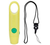 Adfaga Electronic Whistle 3 Gears Adjustable Volume Training Whistle with Lanyard for Referees Coaches Sports Outdoor Activities ABS Plastic 15cm Lightweight (Yellow)