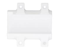 Adfaga Ethernet Adapter Wall Mount Bracket White ABS Secure Fastening Cable Management Sturdy Design for Home Office Network Setup 1 Pack