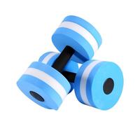 Adfaga EVA Water Aerobics Dumbbells Aquatic Fitness Weights Floatable Pool Exercise Equipment for Swimming Gym Training Lightweight Durable Blue 10.6 x 5.9 Inches 2PCS