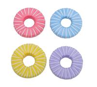 Adfaga Fabric Weights Pattern Weights Sewing Weight Rings Striped Design Multipurpose Pressing Tool for Ironing Cutting Patterns and Writing Papers Set of 4 Lightweight Fabric Mate