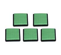 Adfaga Flat Air Filter Element 5Pcs Paper Durable High Performance for Generators Pressure Washers Water Pumps Rubber Cotton Fiber Aluminum Mesh 135x115mm