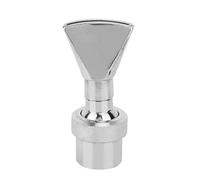 Adfaga FNPT 6'' DN20 Garden Stainless Steel Fountain Pond Water Nozzle Fan Shape Sprinkler Durable Elegant Design Creates Stunning Water Displays for Outdoor Ponds and Fountains