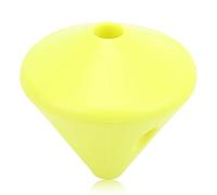 Adfaga Freediving Lanyard Fixer ABS Material Compact Resistant Safety Plug for Scuba Diving Spearfishing Professional Divers (Yellow)