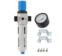 Adfaga G1/4 Aluminum Alloy Air Filter Pressure Regulator Valve 1.6MPa High Flow Pneumatic Compressed Air System Component for Industrial Machinery Equipment