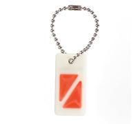 Adfaga Glow in The Dark Diving Pendant Night Visible Dive Flag Tag with Loop for Scuba Divers Snorkeling Water Sports Made Lightweight Compact Design