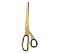 Adfaga Golden Stainless Steel Scissors Modern Elegant Decorative Cutting Tool for Home Office Black Gold Plated Scissors Unique Design Set of 1